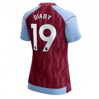 Aston Villa Moussa Diaby #19 Domáci Ženy futbalový dres 2023-24 Krátky Rukáv